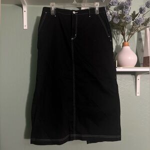 CARHARTT WORK IN PROGRESS
Black Pierce Skirt
